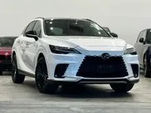 2023 Lexus RX 350 2.4 F Sport Rear Electric Seat HUD Pano/roof Unregister