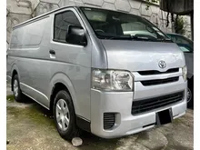 2018 Toyota Hiace 2.5 Panel Van SILVER (1 CAREFUL OWNER / GREEN ENGINE / VERY NEW TIP TOP
