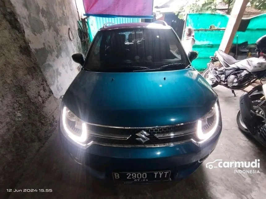 Jual Mobil Suzuki Ignis 2019 GX 1.2 di DKI Jakarta Manual Hatchback Biru Rp 121.000.000