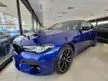 Recon 2021 BMW M5 4.4 COMPETITION PACKAGE
