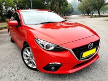 2014 Mazda 3 2.0 SKYACTIV-G (A) 1 OWNER ORIGINAL PAINT TIP TOP CONDITON