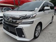 pre crash 2 powwer door 2017 Toyota Vellfire 2.5 ZA MPV