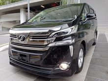 2015 Toyota Vellfire 2.5 , 7 seater, 2 powerdoor ( new model ) , 0% gst , 0% sst , offer huge savings