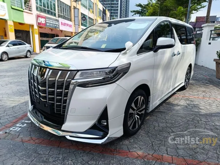2022 Toyota Alphard G X MPV