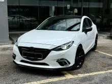 2017 Mazda 3 2.0 GLS Sedan Full Spec HUD PaddleShift LaneAssist LeatherSeat 18SportRim FullService 72K 1Owner - Cars for sale