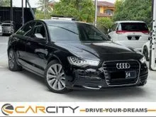 2014 Audi A6 2.0 TFSI Hybrid Sedan (A) LEATHER SEAT DVD PLAYER SUNROOF KEYLESS