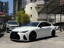 2023 Lexus IS 300 2.0 F Sport Mode Black 3 UNREG ( TRD BODYKIT , BBS RIM , SUNROOF , 360 CAMERA )