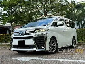 2021 Toyota Vellfire 2.5 Z Golden Eyes MPV
