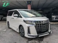 2021 Toyota Alphard SC 2.5 MPV (TRD KIT) JBL / DIM / 360 CAMERA / POWER BOOT / BSM / LOW MILEAGE