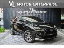 2016 Lexus NX 200t 2.0 F Sport Full Spec MarkLevinson RevCamera PwrBoot BSM LED Headlamp RedNappaLeatherMemorySeat PanaromicRoof 1Owner OriginalPaint