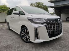BEST TOP 2019 Toyota Alphard 2.5 SC BSM DIM SUNROOF OFFER UNREG