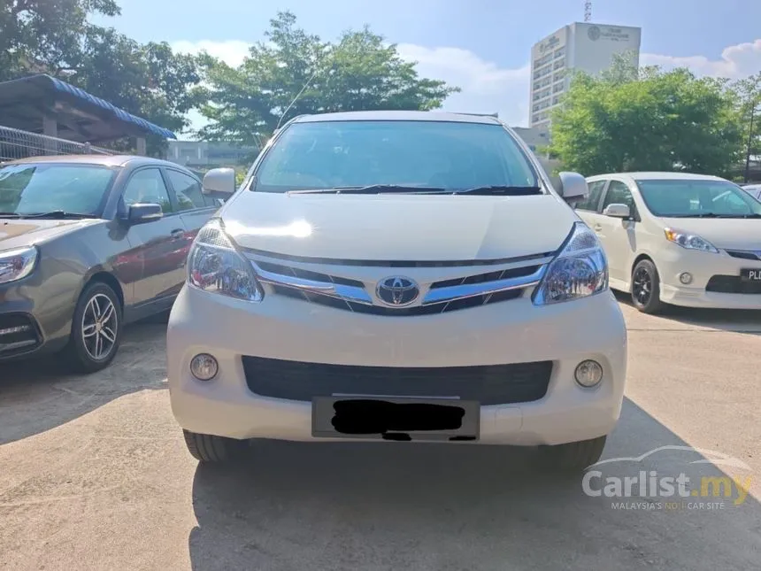 2012 Toyota Avanza G MPV