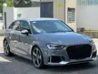 Recon 2019 Audi RS3 2.5 Hatchback Japan Spec Grade 5A, LOW Mileage, With B&O Sound System