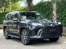 RECON 2024 Lexus LX 600 3.4 F Sport - FULLY LOADED INTERIOR BROWN 7SEATER MARK LEVINSON SOFT CLOSE DOOR HI LOW SUSPENSION 4CAM COOLING SEAT