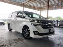 2016 Toyota Vellfire 2.5 Base Spec MPV