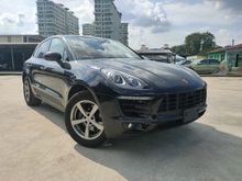 2017 Porsche Macan 2.0 Sports Design,Power boot,both electronic seat, PDLS,4 camera,2017 unreg