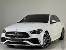 2022/23 Mercedes-Benz C300 2.0 AMG Line Sedan (32K KM Only) (Full Service Record) (Warranty Till January 2027) (One Careful Owner) (View To Believe)