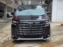 2024 TOYOTA VELLFIRE Z PREMIER 2.4T (A) BROWN INT, BSM, DIM, HUD, ROOF MON,PANO ROOF, AUTO SUN SHADE, 360 CAM, AUTO PARKING, PWR BOOT, VENT SEAT