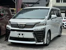 2022 Toyota Vellfire 2.5 Golden Eyes III MPV FREE WARANTY 8 YEARS FREE SERVICE WASH AND POLISH