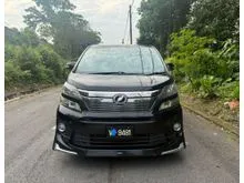 2017/2012 Toyota Vellfire 2.4  , 3y warranty engine gearbox , 1 owner , original paint and mileage condition