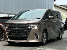 2025 Toyota Alphard 2.5 Z MPV Unregistered JBL Sound System Ready Stock In Showroom Welcome View Low Milleage Welcome Booking Free Apply Loan