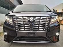 2016 Toyota Alphard 2.5 G RADAR 7S MEMORY-SEAT 2PDR P-BOOT RM RCAM