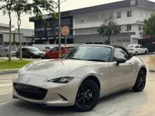 2023 Mazda Roadster MX-5 1.5 S Special Package Grade 5/A 13k Km Only, Ready Stock, Soft Top, Apple CarPlay, BSM, S Leather 1.5 2.0 Hard Top RF
