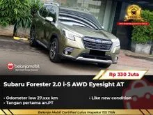 2022 Subaru Forester 2.0 i-S EyeSight SUV AT Hijau Metalik [ LOW KM 27RB ]