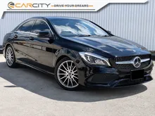 2019 Mercedes-Benz CLA180 1.6 AMG Coupe 43K KM LOW MILEAGE HARMON KARDON SOUND SYSTEM PANORAMIC ROOF