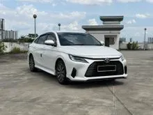 2025 Toyota Vios 1.5 G Sedan 39K MILEAGE/FULL SERVICE RECORD