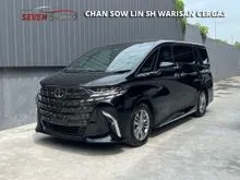 2023 Toyota Alphard 2.5 Z Like New Ready Stock
