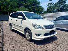 2014 Toyota Innova 2.0 G MPV One Owner
