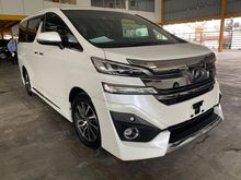 TOYOTA VELLFIRE 3.5 EL 2016 UNREG