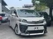Recon 2018 Toyota Vellfire 2.5 Z MPV MODELLISTA KIT ROOF MONITOR UNREG - Cars for sale