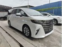OFFER UNIT 2024 Toyota Alphard 2.5 Z ROOF MONITOR SIDE STEP UNREG LIMITED