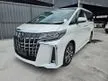 Recon NEW YEAR PROMOTION 2018 Toyota Alphard 2.5 SC