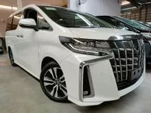 2021 Toyota Alphard 2.5 SC Package MPV * SUNROOF * DIGITAL INNER MIRROR * BLIND SPOT ASSIST * (UNREGISTERED)
