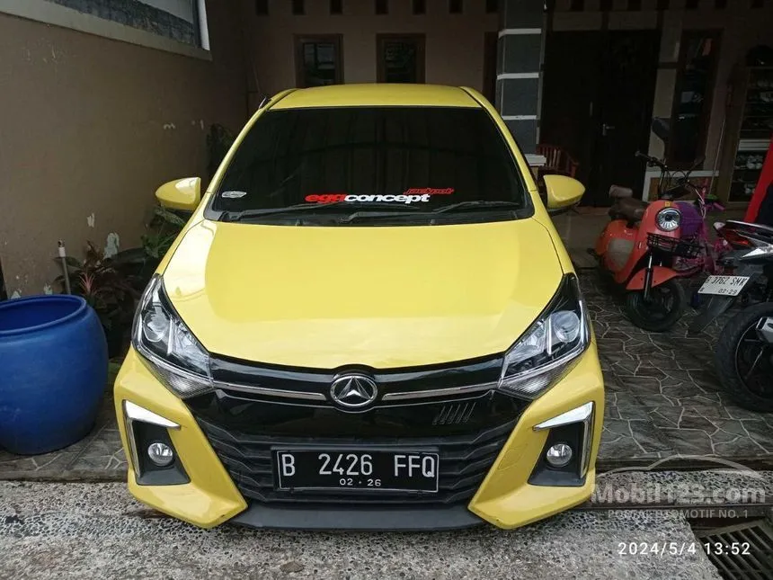 Jual Mobil Daihatsu Ayla 2021 R 1.2 di Jawa Barat Automatic Hatchback Kuning Rp 130.000.000