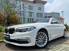 2018 BMW 530i 2.0 Luxury Sedan Nik2018 New Model G30 White On Black Km20rb Antik Sunroof 2TV RSE #AUTOHIGH #BEST DEAL