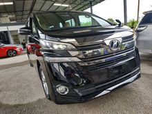 2015 Toyota Vellfire 2.5 X MPV