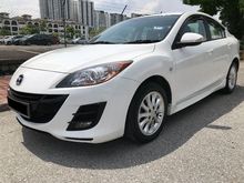 2012 Mazda 3 1.6 GL 1 LADY TEACHER OWNER MET WHITE