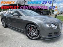FUNKY GREY UNREG 2015 BENTLEY CONTINENTAL GT 6.0 SPEED W12 COUPE UK