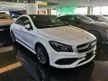 Recon 2019 Mercedes Benz CLA180 1.6 AMG 4.5/B 18K KM H/KARDON PANORAMIC UNREG OFFER - Cars for sale