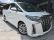 Recon 2020 Toyota Alphard 2.5 G S MPV TYPE GOLD - NEW MODEL FACELIFT DVD ROOF MONITOR APPLE AND ANDRIOD CAR PLAY R/C LDA DIM BSM PRE CRASH 2-PD POWER BOOT - Cars for sale