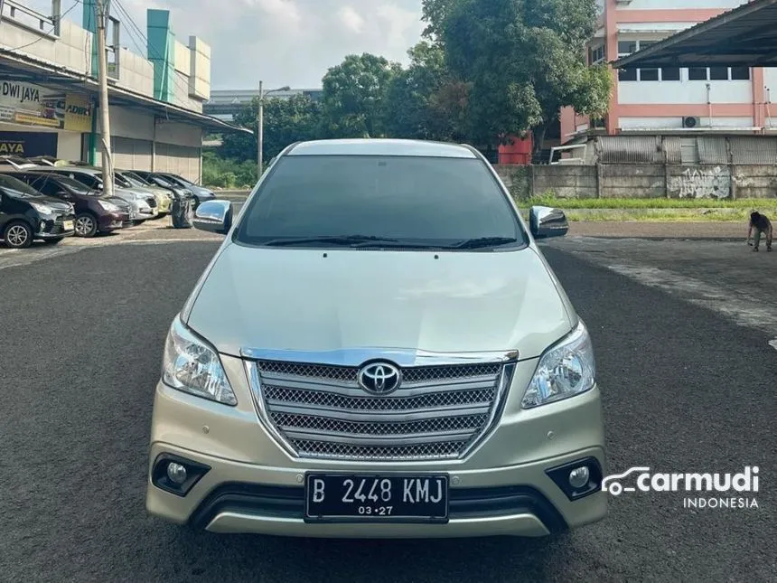 Jual Mobil Toyota Kijang Innova 2014 G 2.5 di DKI Jakarta Automatic MPV Silver Rp 210.000.000
