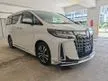 Recon 2019 Toyota Alphard 2.5 SC UNREG SUNROOF MODELISTA BODYKIT
