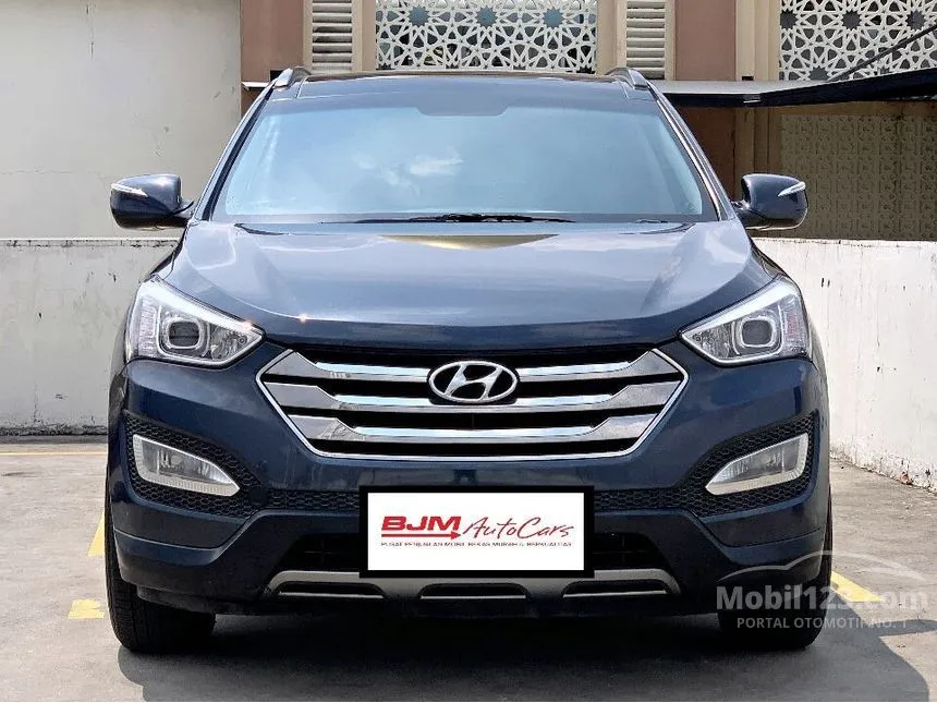 Jual Mobil Hyundai Santa Fe 2014 CRDi 2.2 di DKI Jakarta Automatic SUV Biru Rp 243.000.000