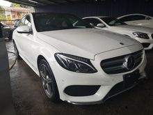 2015 Mercedes-Benz C200 2.0 AMG PREMIUM/FREE 5 YEARS WARRANTY/PANAROOF/RED INTERIOR