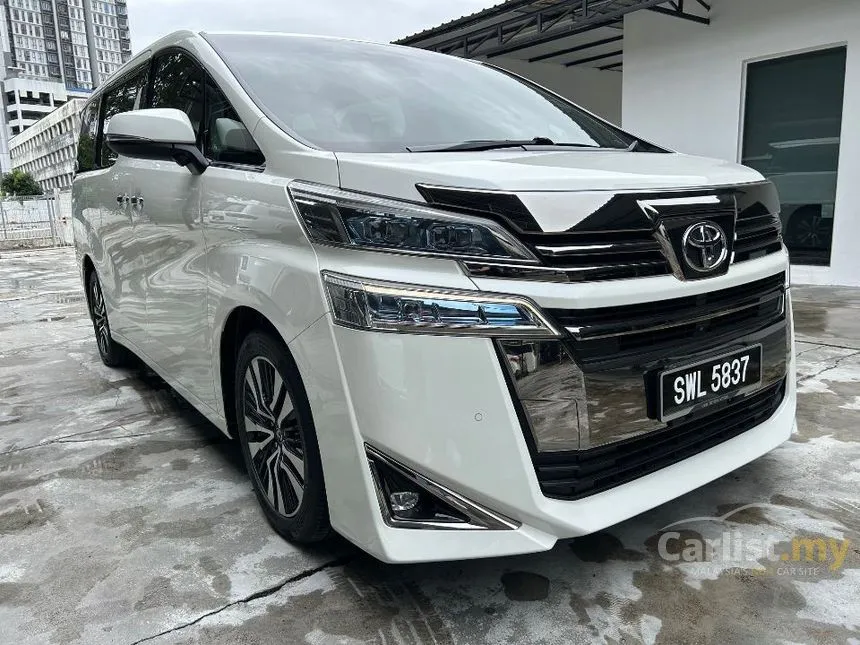 2018 Toyota Vellfire Z G Edition MPV