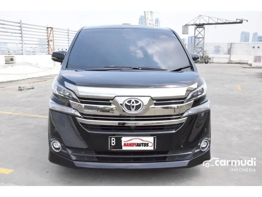Jual Mobil Toyota Vellfire 2016 G 2.5 di DKI Jakarta Automatic Van Wagon Hitam Rp 689.000.000
